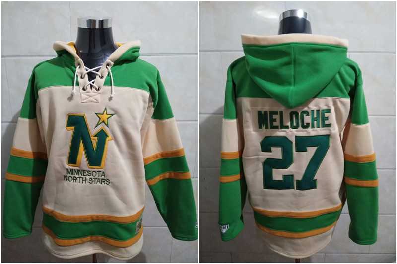 Dallas Stars 27 Meloche Cream All Stitched Pullover Hoodie,We sell and wholesale Dallas Stars 27 Meloche Cream All Stitched Pullover Hoodie on line form chian!